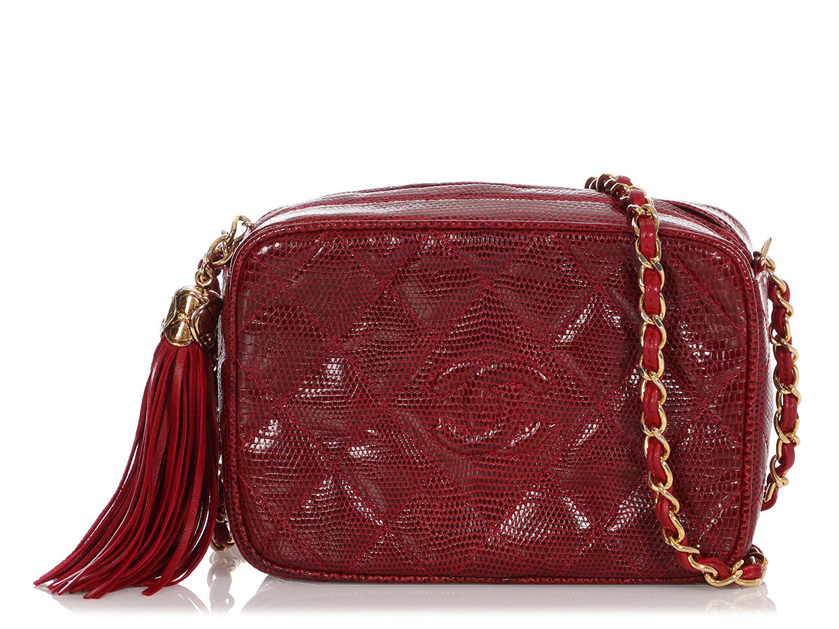 Chanel CC Small Quilted Suede Crossbody
