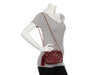 Chanel Vintage Small Burgundy Quilted Lizard Camera Bag
