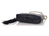 Chanel Vintage Medium Navy Chevron-Quilted Lambskin Camera Bag