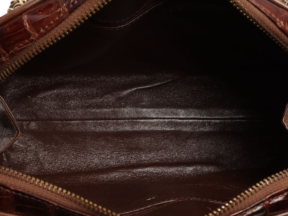 Chanel Alligator Medium Classic Double Flap Bag - Pink Shoulder Bags,  Handbags - CHA590325