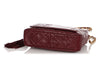 Chanel Vintage Medium Burgundy Quilted Lambskin Pocket Camera Bag