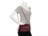 Chanel Vintage Medium Burgundy Quilted Lambskin Pocket Camera Bag