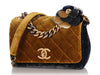 Chanel Small Velvet Private Affair Camelia Flap