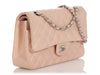 Chanel Medium Pale Pink Quilted Lambskin Classic Double Flap