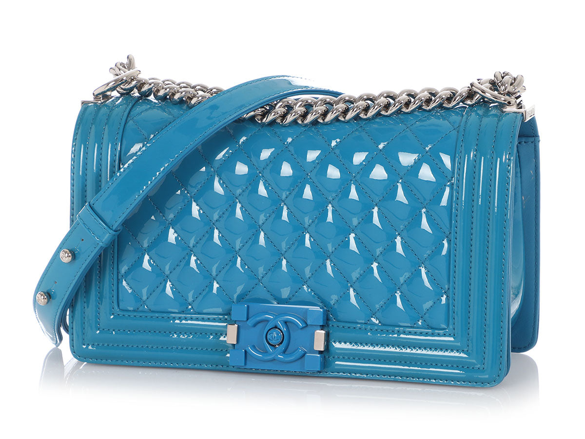 Chanel Pre-Spring 2014 Ombre Blue Boy Bag · INTO