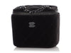 Chanel Black Velvet Micro Vanity Case