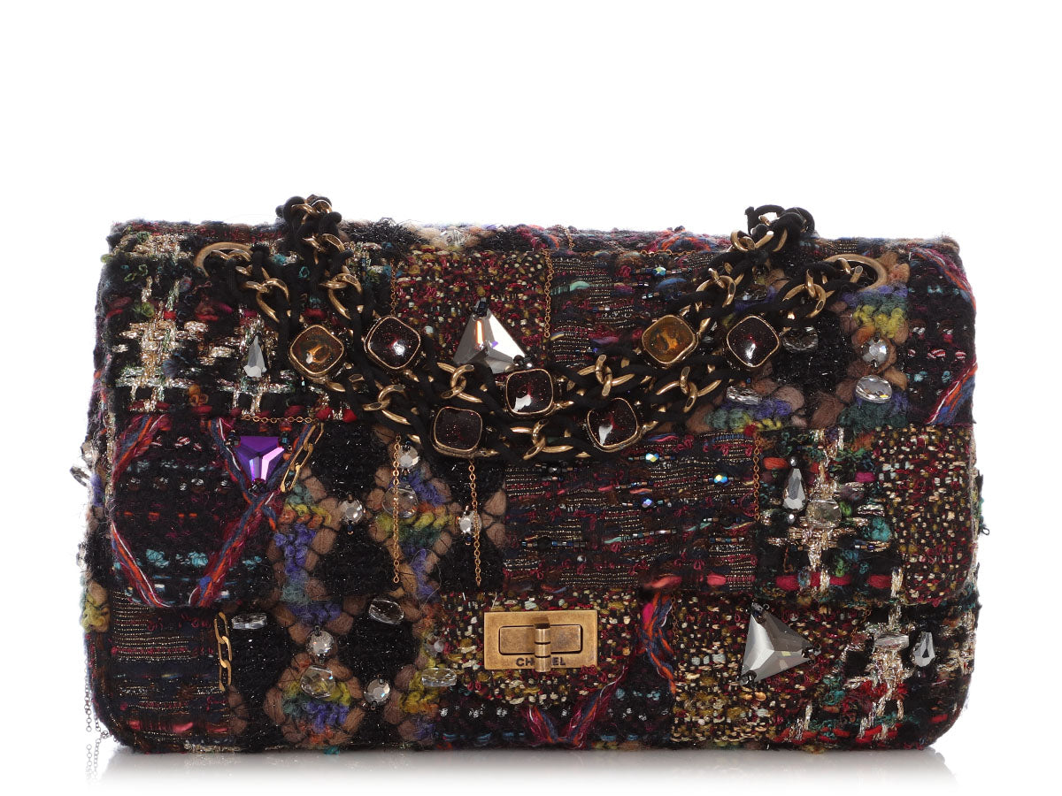Chanel Paris-Byzance Lesage Tweed-Embellished 2.55 Reissue Flap 225