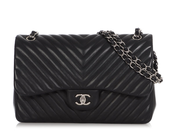 Rare Chanel Suede Chevron Flap Bag – SFN