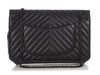 Chanel So Black Chevron-Quilted Aged Calfskin 2.55 Reissue 226