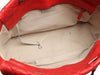 Chanel Red Diamond Quilted Calfskin Flap Tote