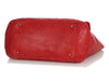 Chanel Red Diamond Quilted Calfskin Flap Tote