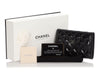 Chanel Black Quilted Patent Wallet