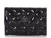 Chanel Black Quilted Patent Wallet