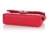 Chanel Medium/Large Red Raspberry Quilted Lambskin Classic Double Flap
