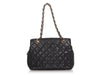 Chanel Petite Black Quilted Caviar Timeless Tote