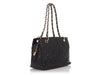 Chanel Petite Black Quilted Caviar Timeless Tote