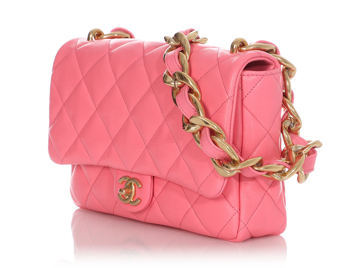 Chanel Large Rose Quilted Lambskin Funky Town Flap by Ann's Fabulous Finds