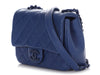 Chanel Dark Blue Quilted Caviar Incognito Mini Classic