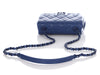 Chanel Dark Blue Quilted Caviar Incognito Mini Classic