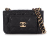 Chanel Black Quilted Caviar Pocket Twins Clutch