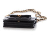 Chanel Black Quilted Caviar Pocket Twins Clutch