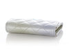 Chanel Gray-Green Ombre Metallic Quilted Goatskin Classic Card Holder