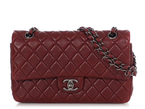 Chanel Classic Double Flap Medium in Black Quilted Caviar