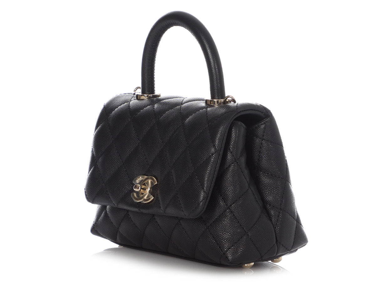 CHANEL Pre-Owned Extra Mini Coco top-handle Bag - Farfetch