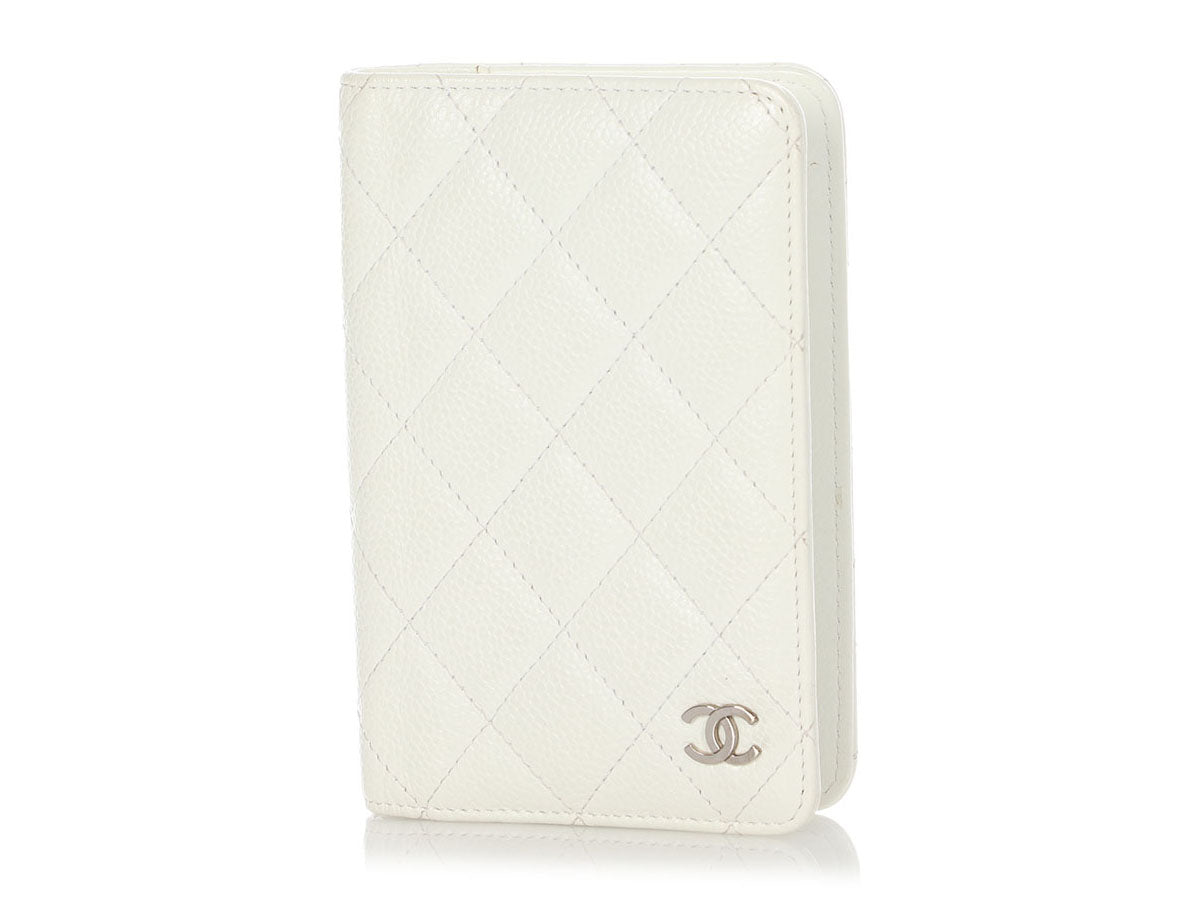 CHANEL Caviar Quilted Agenda Cover Black 1234935
