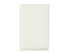 Chanel White Quilted Caviar Organizer Cover