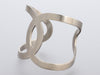 Chanel Large Open-Cut Logo Bangle