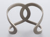 Chanel Large Open-Cut Logo Bangle