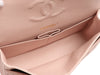 Chanel Medium/Large Light Pink Chevron-Quilted Classic Double Flap
