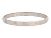 Cartier Vintage 18K White Gold Love Bracelet