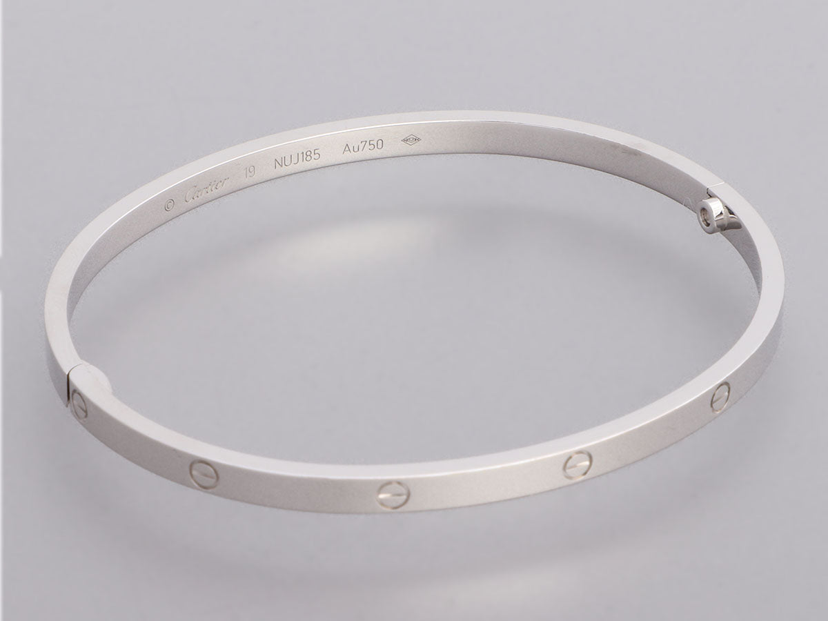 Louis Vuitton Keep It Bracelet, White, 19