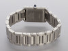 Cartier Stainless Steel Ladies Solar Beat Tank Watch 24mm