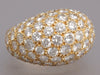 5.0 Carat Diamond and 18K Yellow Gold Dome Ring