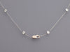 14K White Gold 2.25 CTW Diamonds by the Yard Necklace