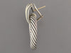 David Yurman Two Tone Door Knocker Earrings