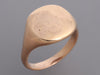 David Yurman 18K Rose Gold Signet Ring