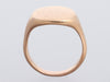 David Yurman 18K Rose Gold Signet Ring
