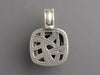 David Yurman Sterling Silver Black Onyx and Diamond Albion Pendant