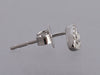 Bony Levy 18K White Gold and Diamond Tiny Evil Eye Earrings