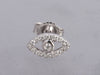Bony Levy 18K White Gold and Diamond Tiny Evil Eye Earrings