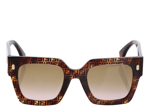Fendi FF Havana Sunglasses