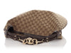 Gucci Brown GG Canvas Catena Horsebit Hobo
