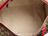 Gucci Vintage Fuchsia GG Monogram Canvas Boston Bag