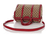 Gucci Vintage Fuchsia GG Monogram Canvas Boston Bag