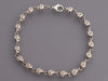 Garrard Sterling Silver Skulls Bracelet