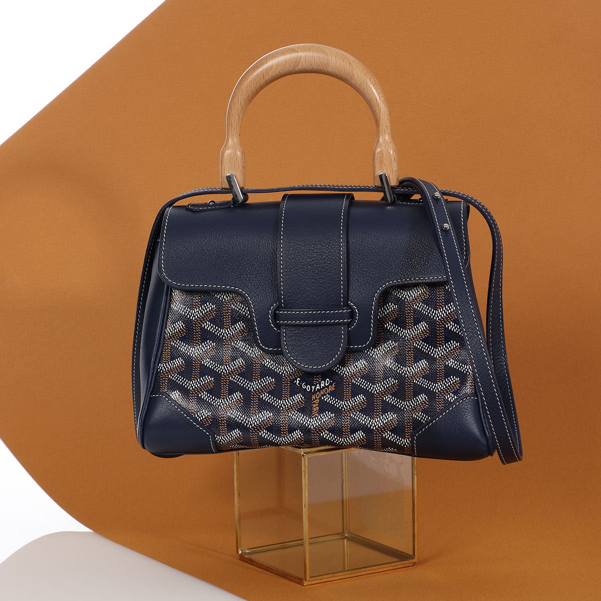 Goyard Mini Navy Saigon by Ann's Fabulous Finds